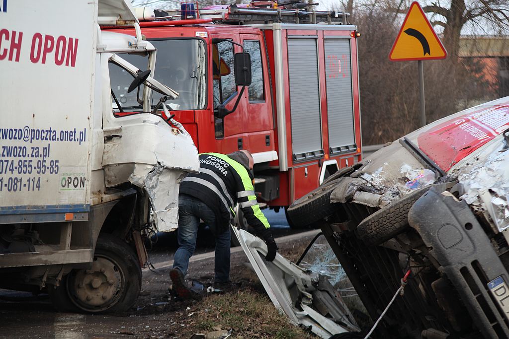 Wypadek w Nowej Wsi Legnickiej