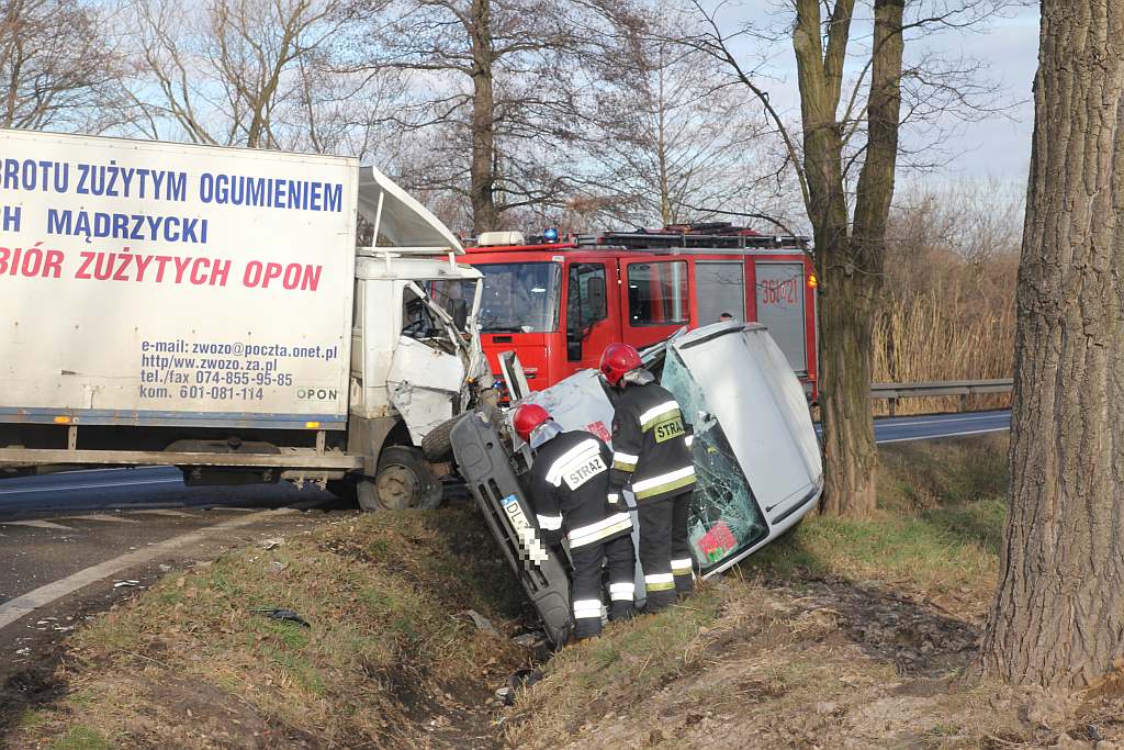 Wypadek w Nowej Wsi Legnickiej