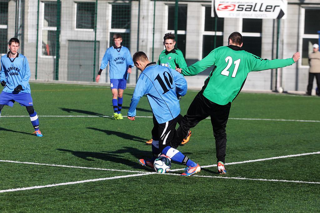 Sparing juniorzy: Konfeks - Górnik 3:2