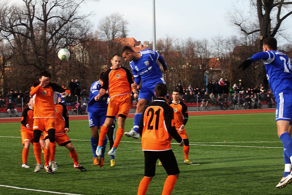 Sparing: Miedź - Chrobry 3:1