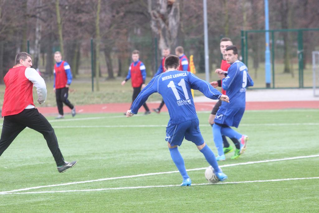 Sparing: Miedź CLJ - Odra 6:4