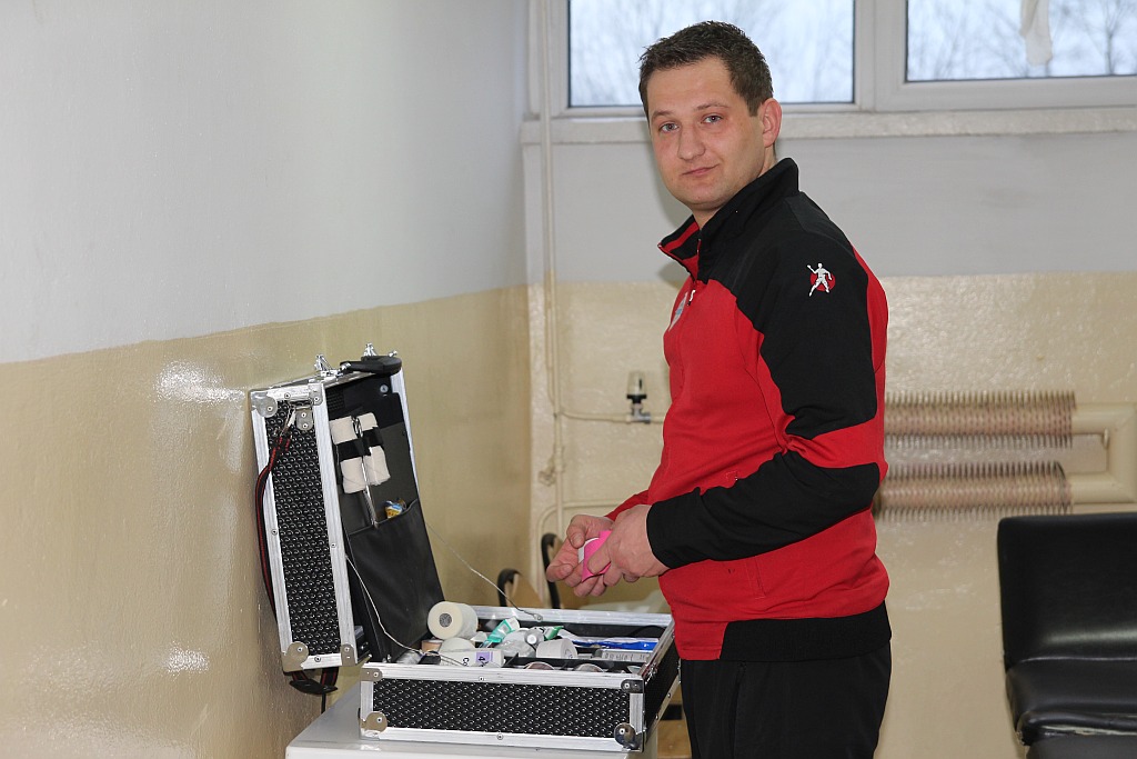 Przedszkolaki na treningu szczypiornistów Siódemki