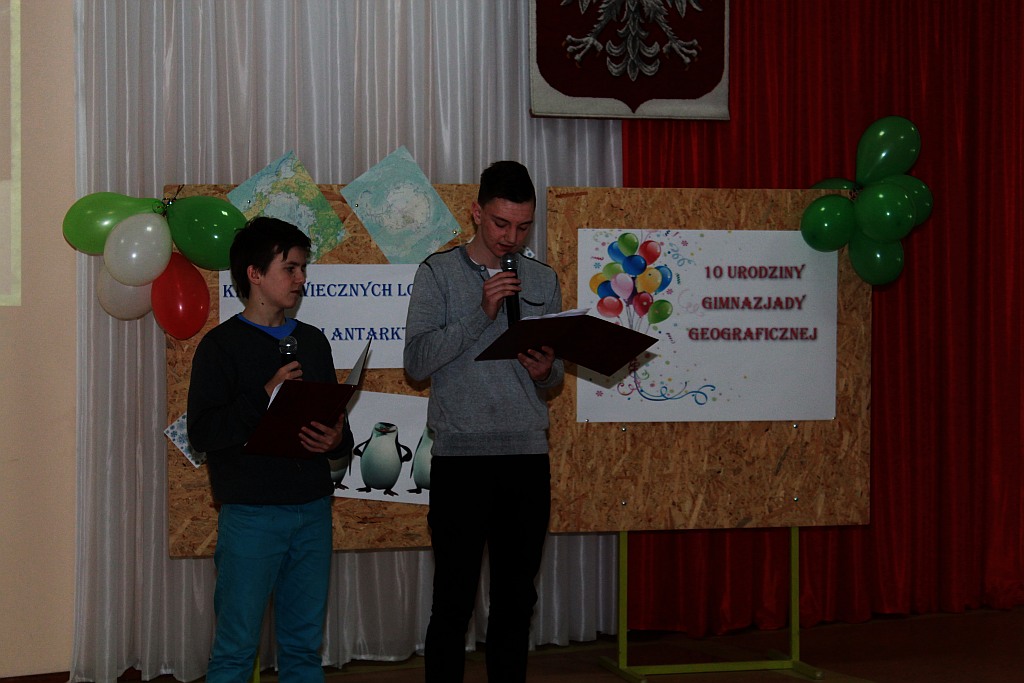 Jubileuszowa gimnazjada geograficzna
