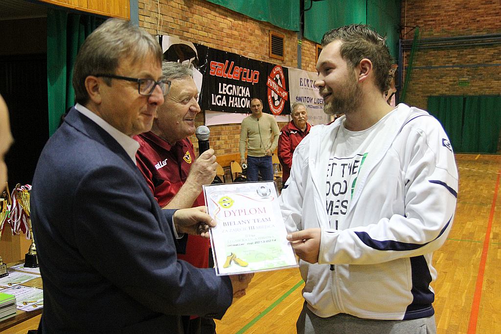 Zakończenie rozgrywek Legnickiej Ligi Halowej