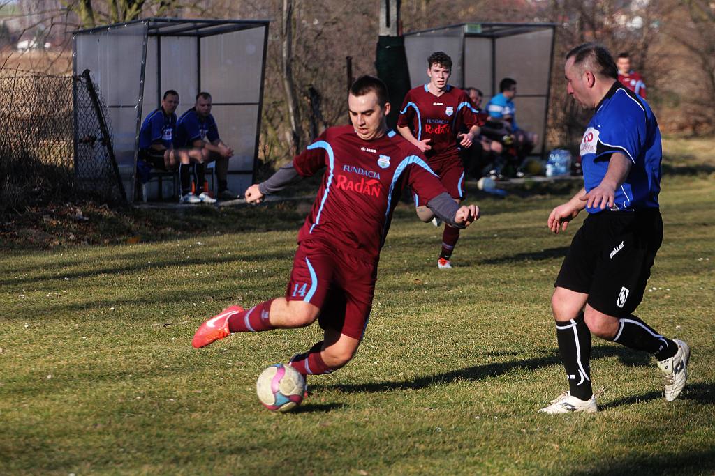 Sparing: Błękitni - Dąb 2:4