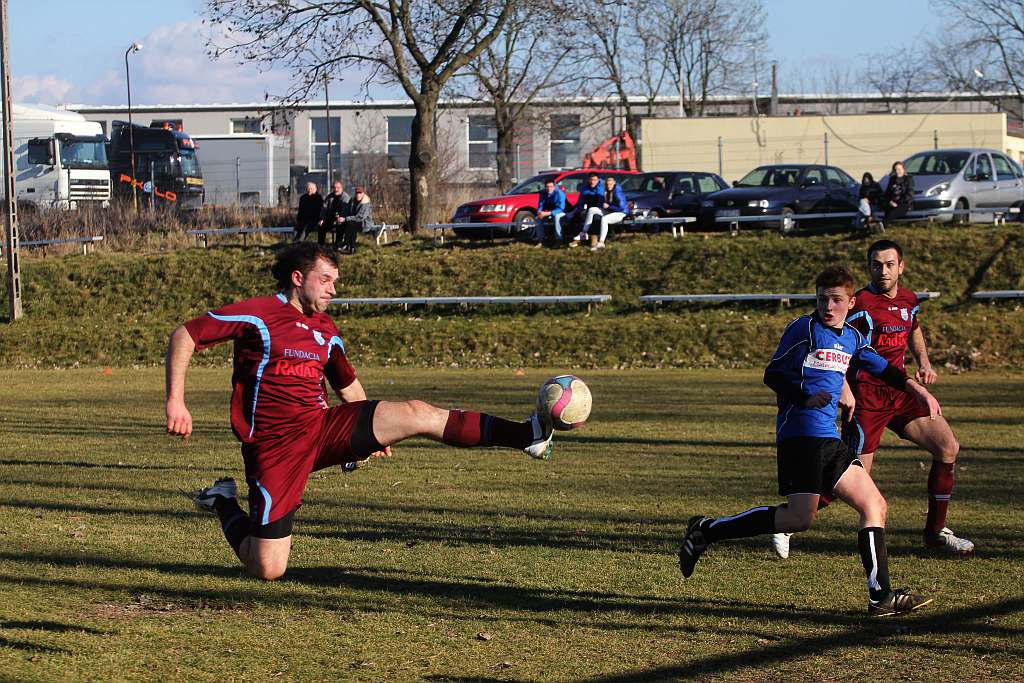 Sparing: Błękitni - Dąb 2:4