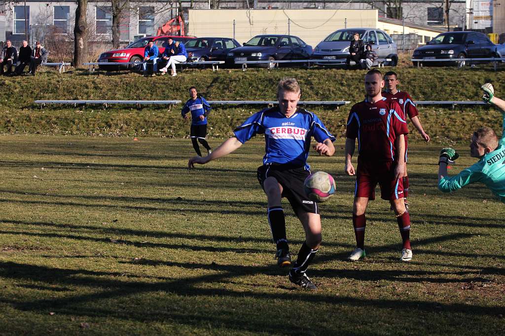 Sparing: Błękitni - Dąb 2:4