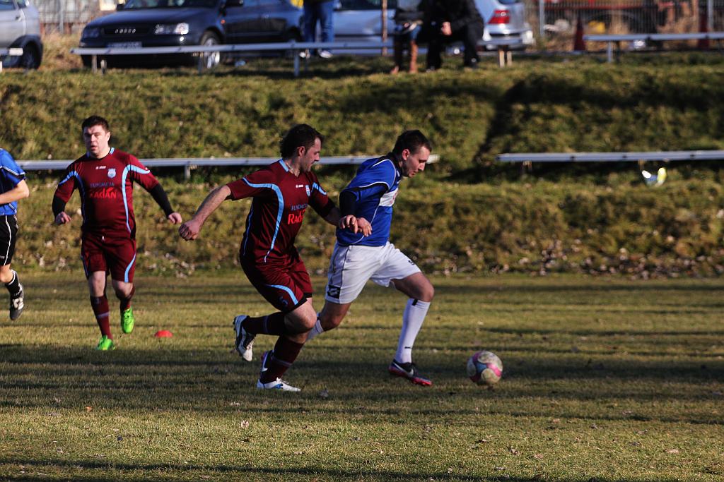 Sparing: Błękitni - Dąb 2:4