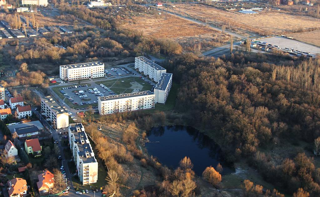 Legnica z lotu ptaka