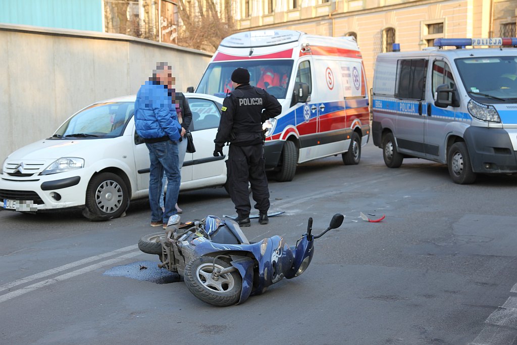 Wypadek na ulicy Senatorskiej