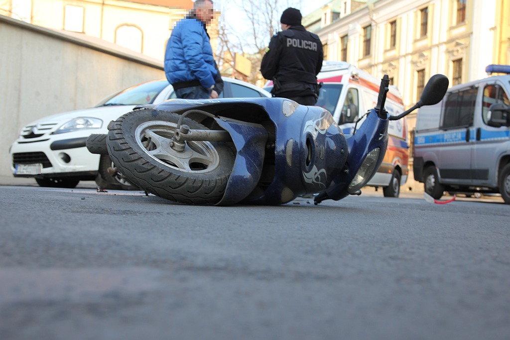 Wypadek na ulicy Senatorskiej
