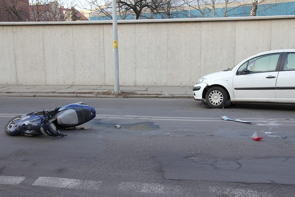 Wypadek na ulicy Senatorskiej