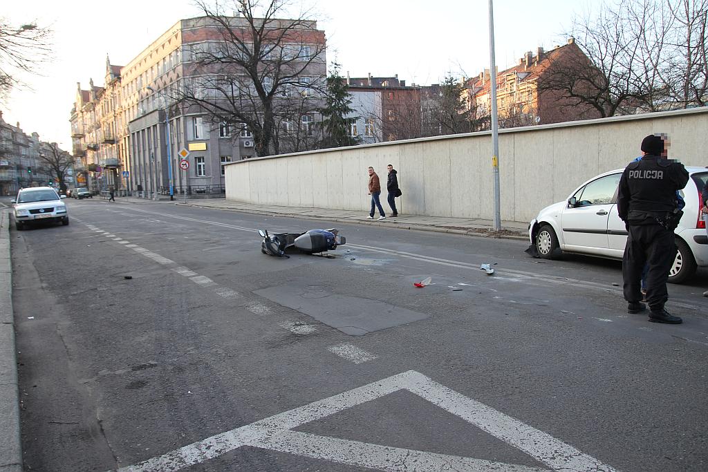 Wypadek na ulicy Senatorskiej