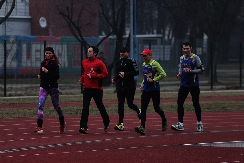 Wspólny trening biegaczy Feniksa