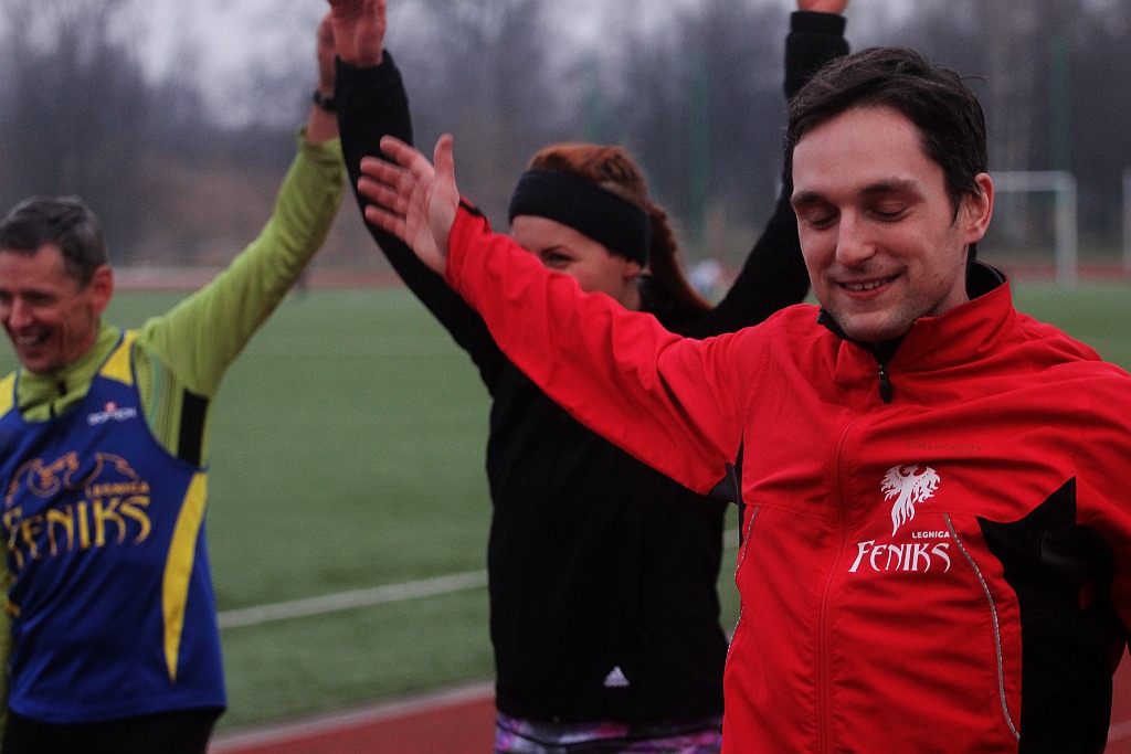 Wspólny trening biegaczy Feniksa