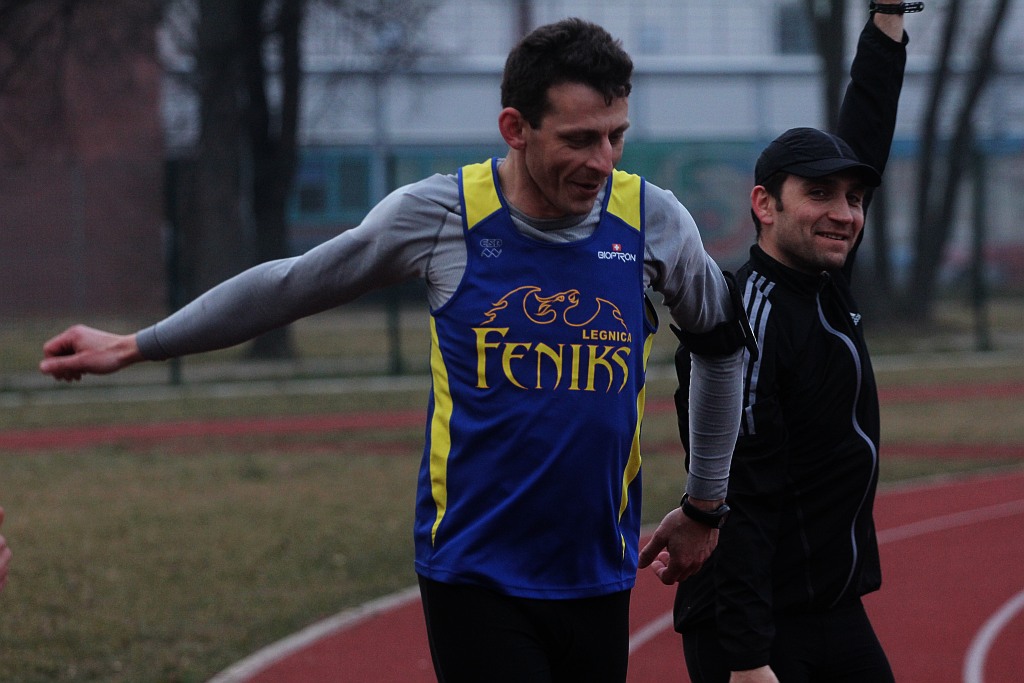 Wspólny trening biegaczy Feniksa