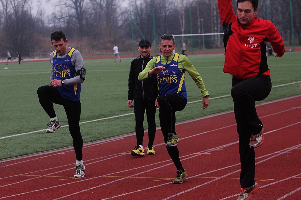 Wspólny trening biegaczy Feniksa