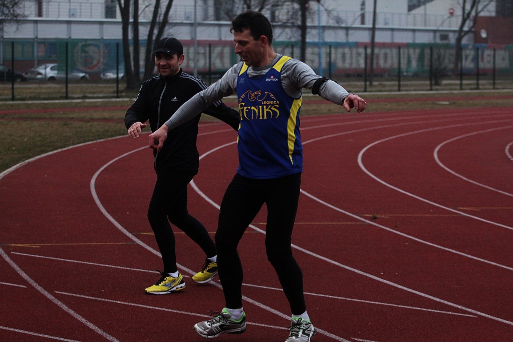 Wspólny trening biegaczy Feniksa