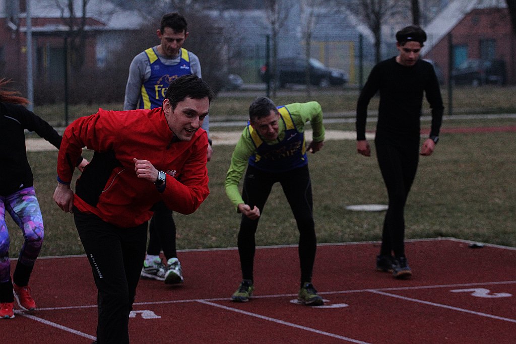 Wspólny trening biegaczy Feniksa