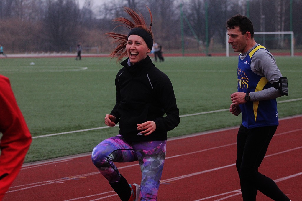 Wspólny trening biegaczy Feniksa