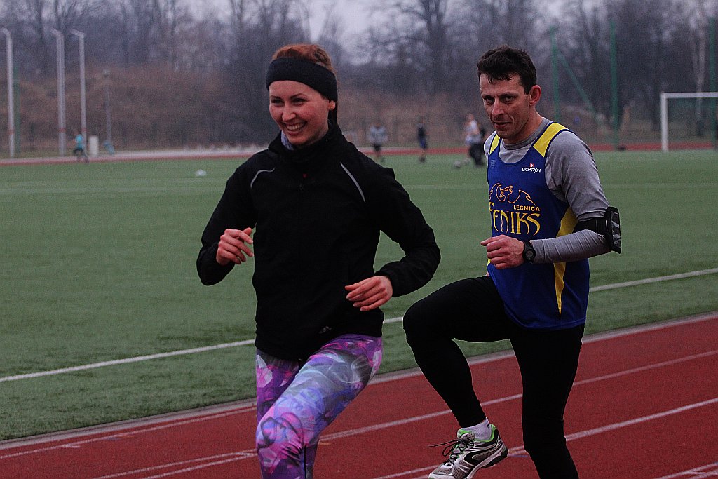 Wspólny trening biegaczy Feniksa