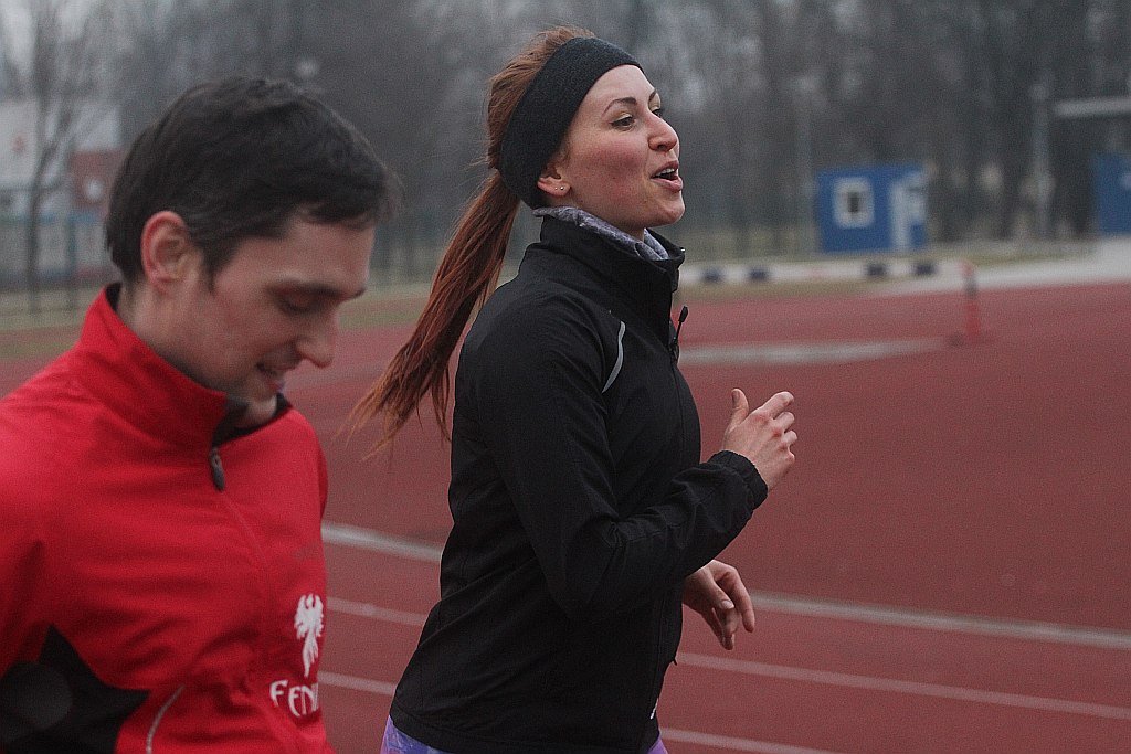 Wspólny trening biegaczy Feniksa