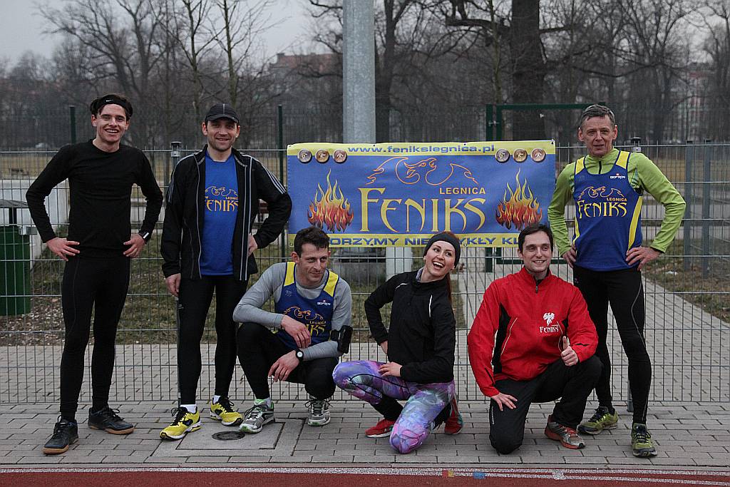 Wspólny trening biegaczy Feniksa
