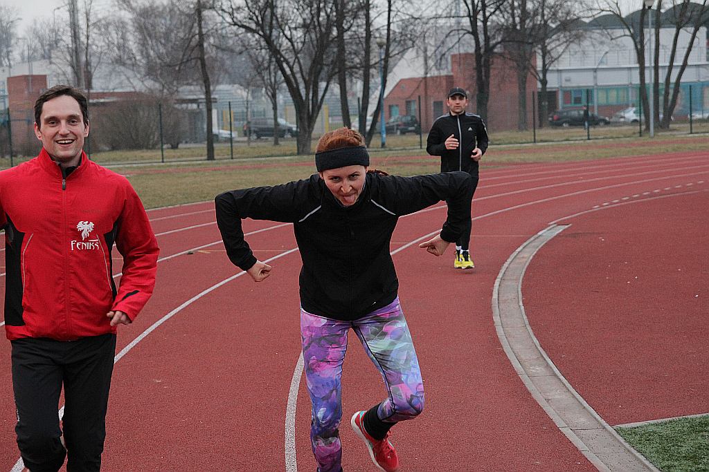 Wspólny trening biegaczy Feniksa
