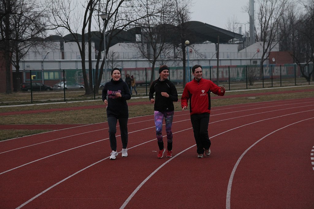 Wspólny trening biegaczy Feniksa