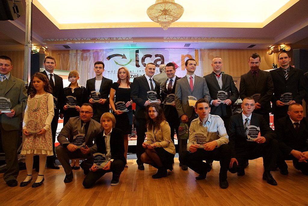 VI Gala Mistrzów Sportu - sportowcy Legnicy