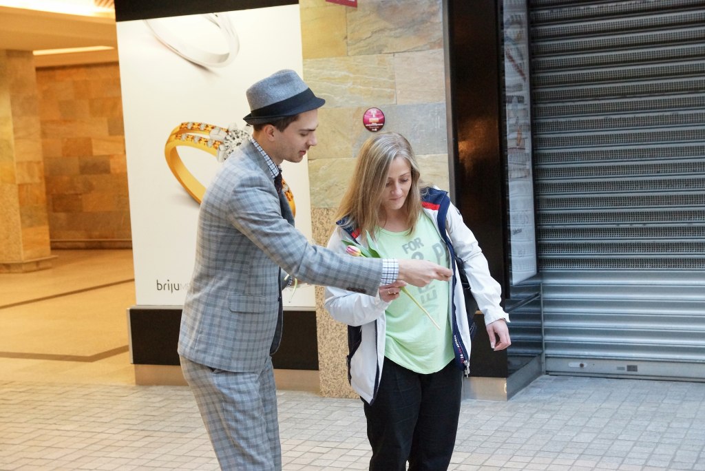 Kwiaty na Dzień Kobiet w Galerii Piastów