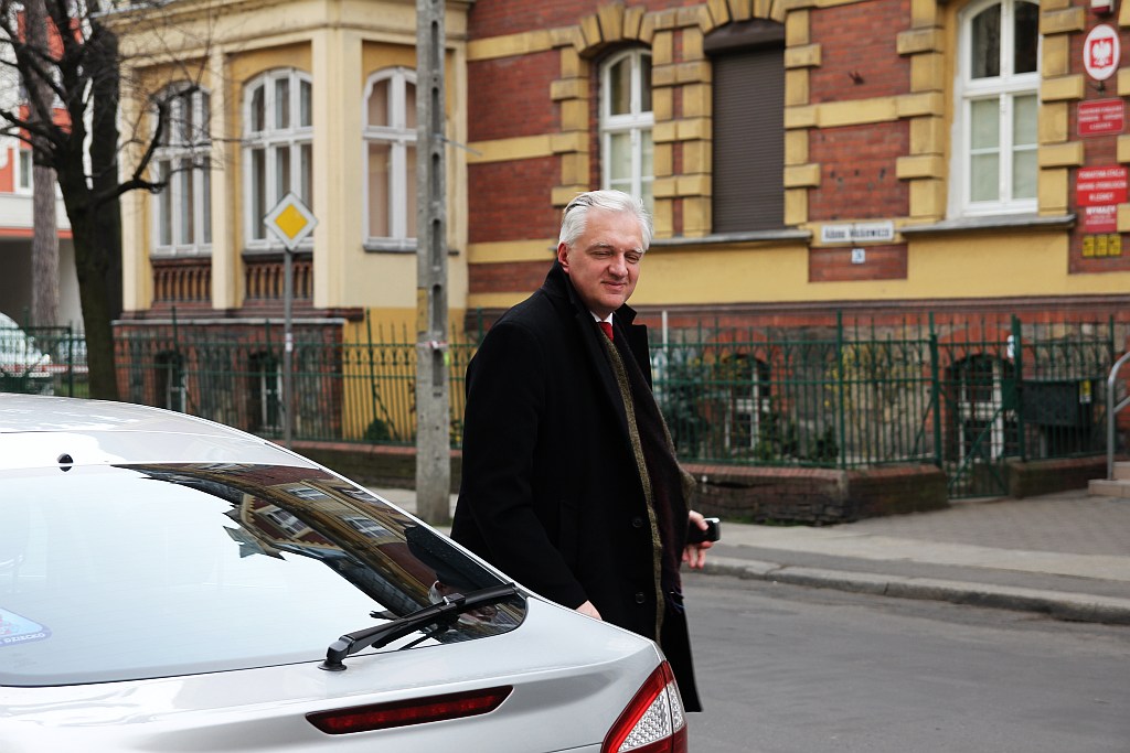 Jarosław Gowin szukał poparcia w Legnicy