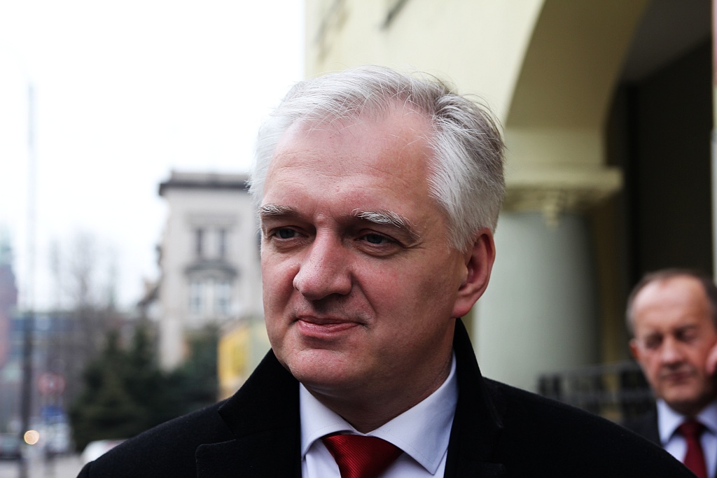 Jarosław Gowin szukał poparcia w Legnicy