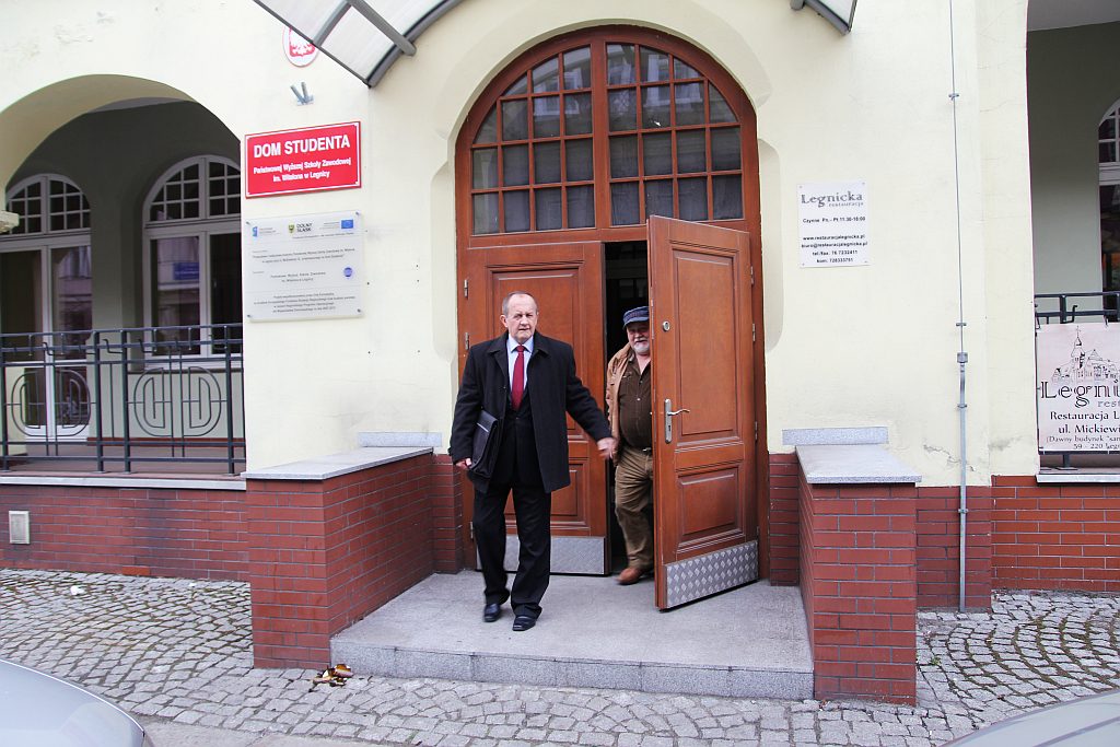 Jarosław Gowin szukał poparcia w Legnicy