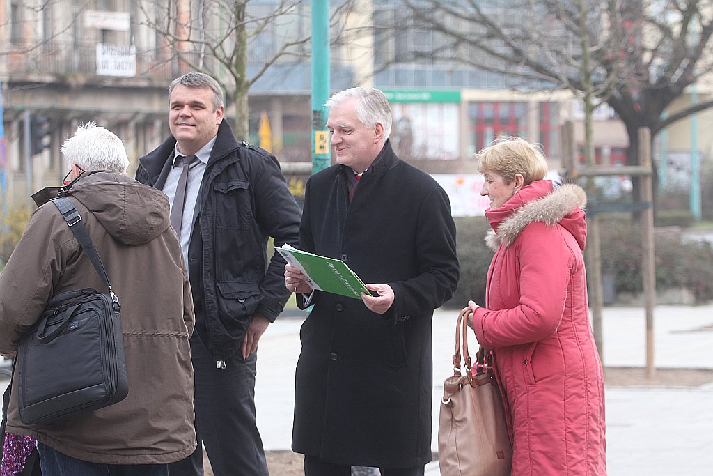 Jarosław Gowin szukał poparcia w Legnicy
