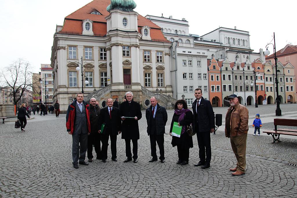 Jarosław Gowin szukał poparcia w Legnicy