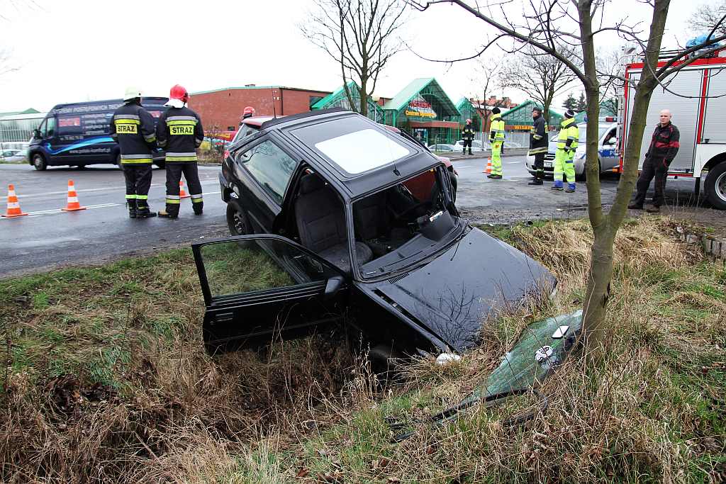 Wypadek na drodze do Koskowic