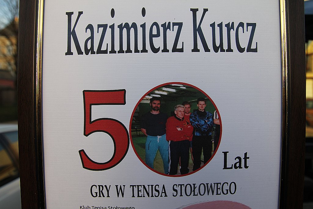 Pół wieku przy tenisowym stole!