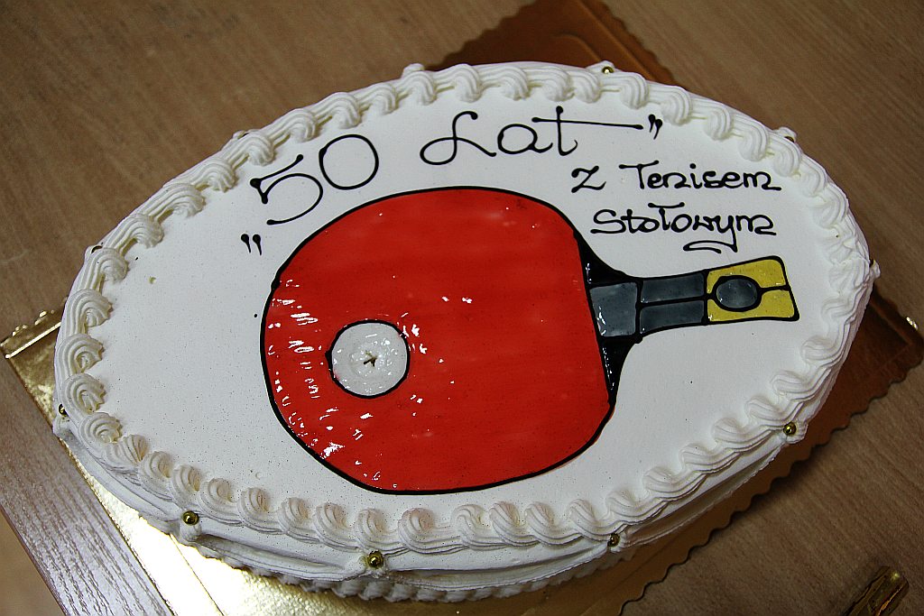 Pół wieku przy tenisowym stole!