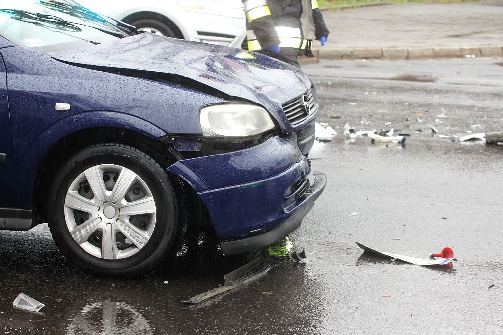 Wypadek trzech aut na Wrocławskiej