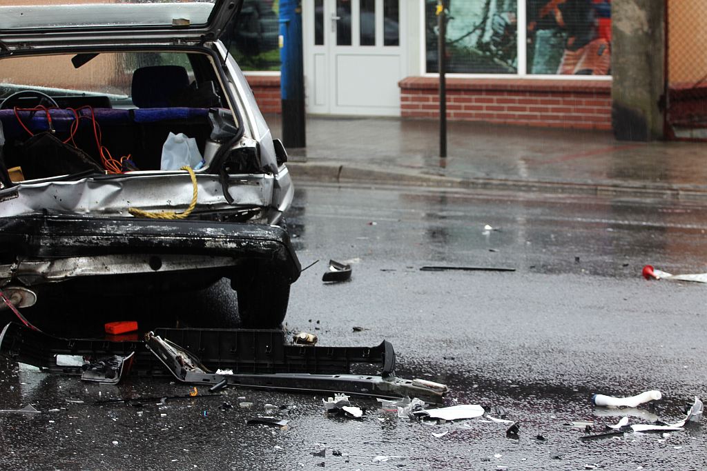 Wypadek trzech aut na Wrocławskiej