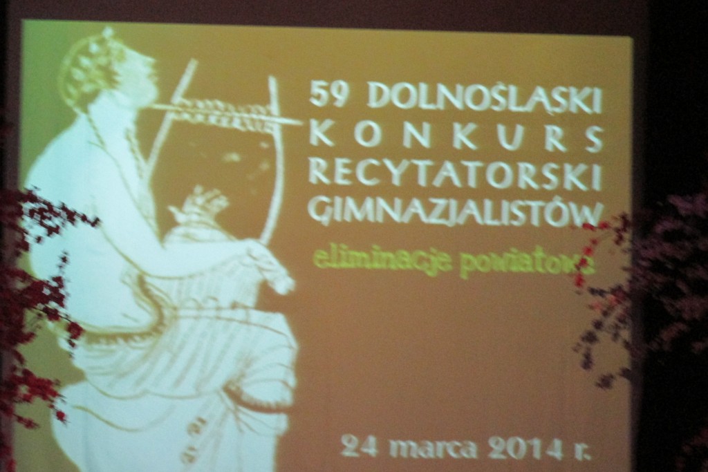 Eliminacje powiatowe konkursu recytatorskiego