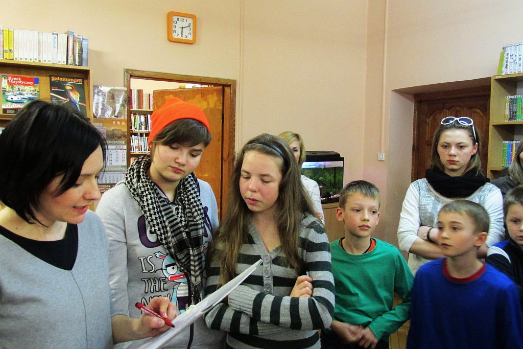 Noc z Andersenem w bibliotece