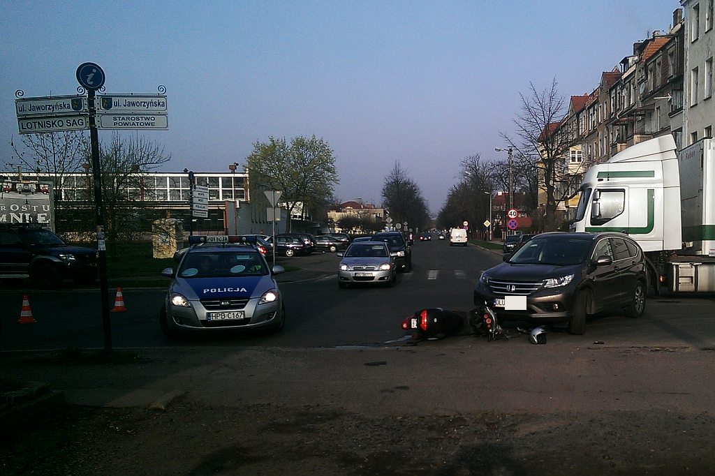 Wypadek na Jaworzyńskiej