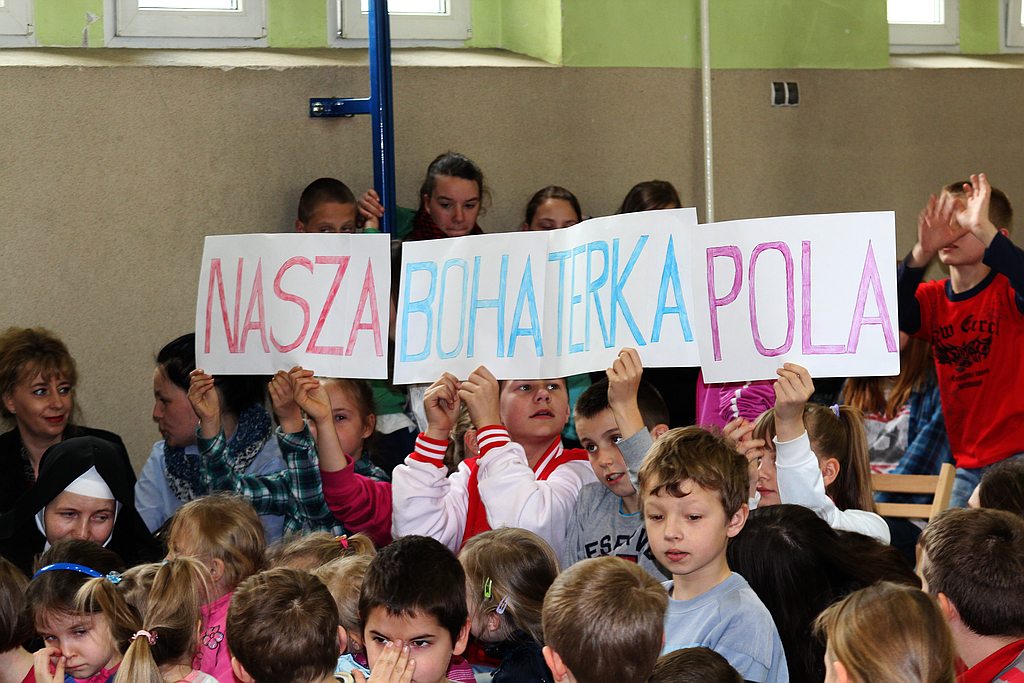 Pola Ciempka uhonorowana za bohaterki czyn
