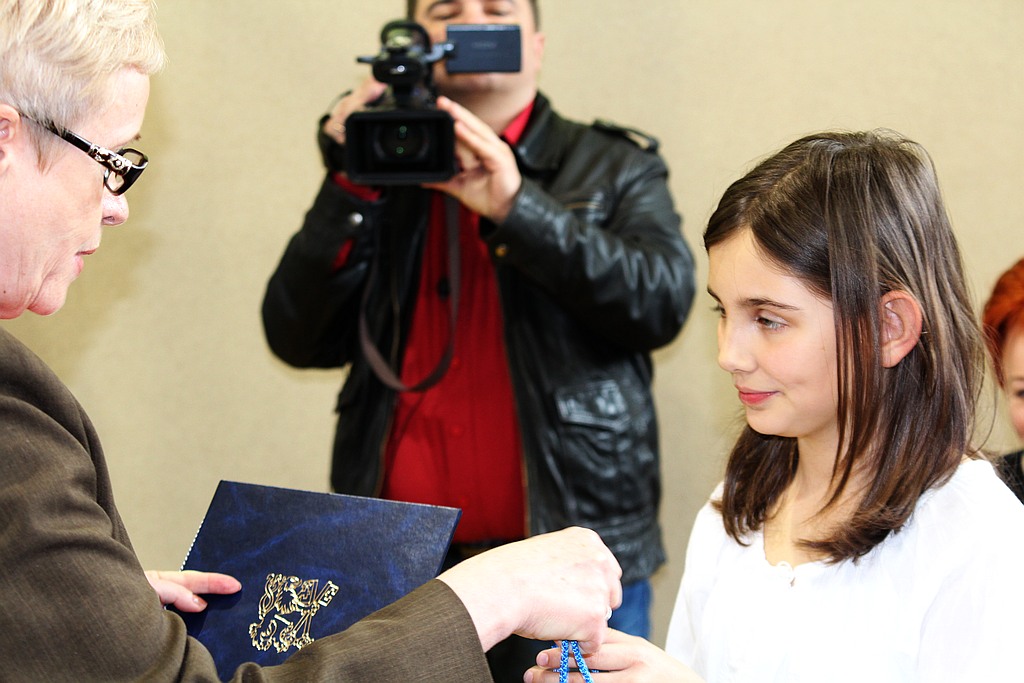 Pola Ciempka uhonorowana za bohaterki czyn