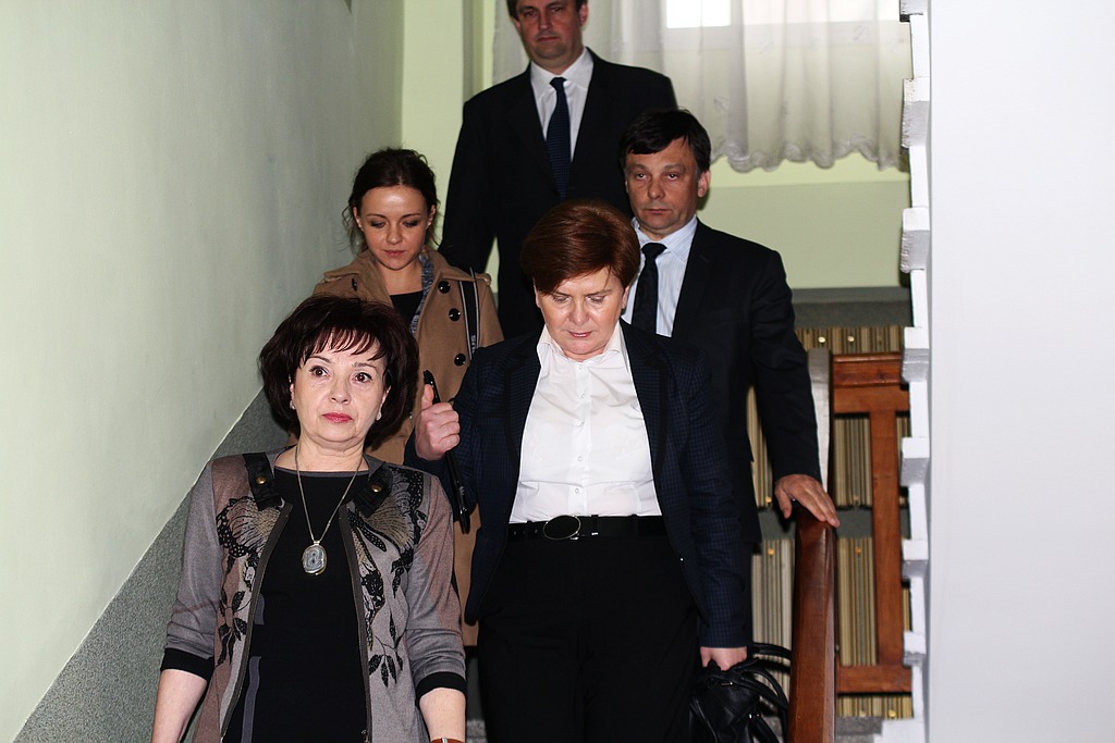Wiceprezes PiS Beata Szydło w Legnicy