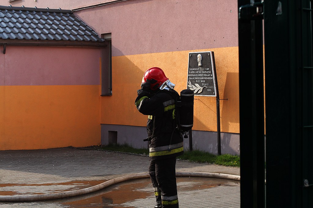 Pożar w Domu Dziecka. Nikomu nic się nie stało