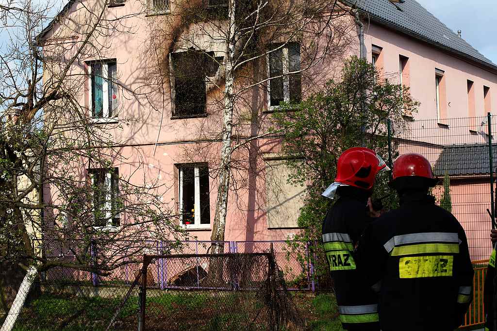 Pożar w Domu Dziecka. Nikomu nic się nie stało