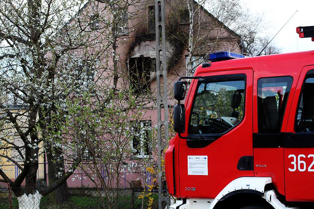 Pożar w Domu Dziecka. Nikomu nic się nie stało